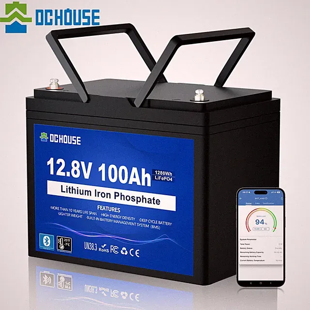 12V 100Ah LiFePO4 Lithium Battery 4000+ Deep Cycle For RV Marine Solar Off-grid