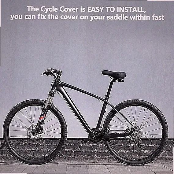 1pc Cycle Seat, Portable Non-Slip for Car Truck (Black)