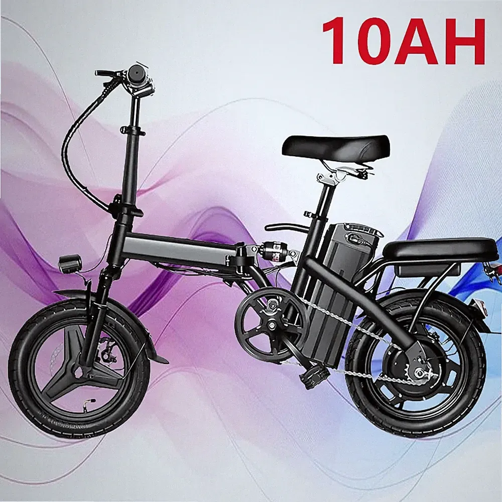 48V 10Ah Foldable Ebike 500W Motor Adult Portable Folding Electric Bicycle