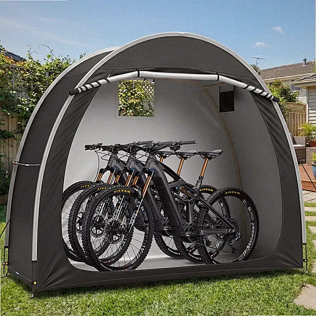 68x2.6/6.8x4.9 FT Outdoor Storage Shed Portable Garage Motorcycle Bike Tent