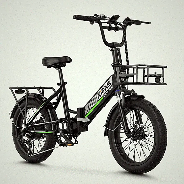Aipas Foldable Electric Bike 20" 750W 48V Portable City E-bike 28MPH & 62Mi