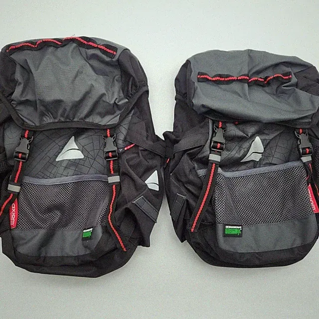 Axiom Seymour Oceanweave P35+ Twin Panniers Set Commuter Bicycle NO PACKAGE