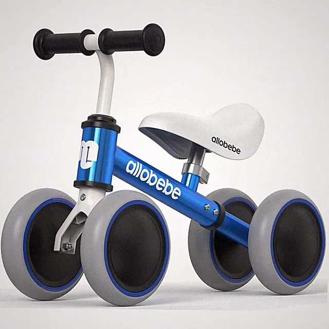 Baby Balance Bike for 1 Old Girl, Soft Silent Wheels