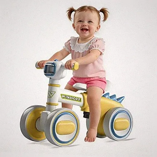 Baby Balance Bike for 1 Year Old Boys & Girls,Toddler Balance Bike for Yellow