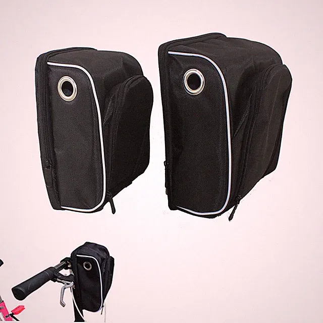 Bike Bag Case Bicycle Portable Ebike Battery Pack Storage Front Hanging S/M Size