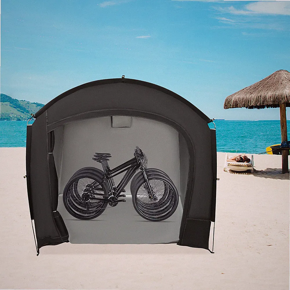 Bike Storage Shed Tent Upgraded Outdoor Portable Bicycle Storage Sheds NEW