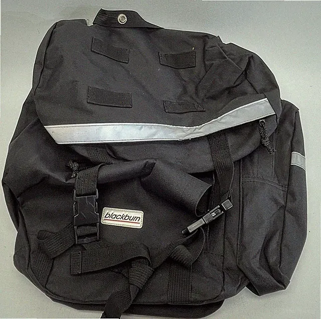 Blackburn Outpost Frame Bag - Large Black Bicycle Bag Hiking Biking