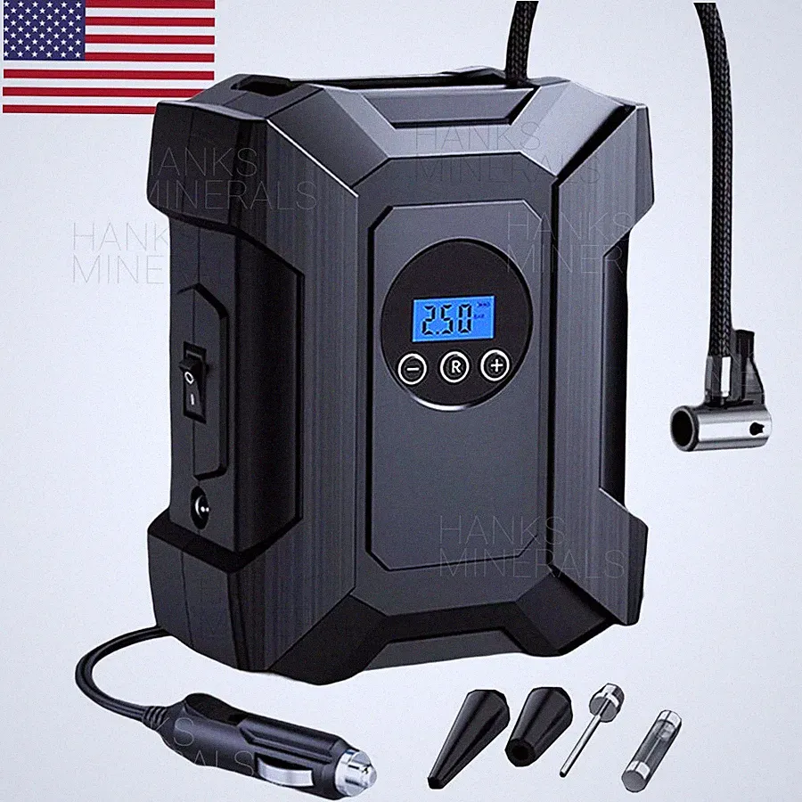 Car Air Tire Pump Inflator Portable Compressor Digital Electric Auto 150PSI 12V