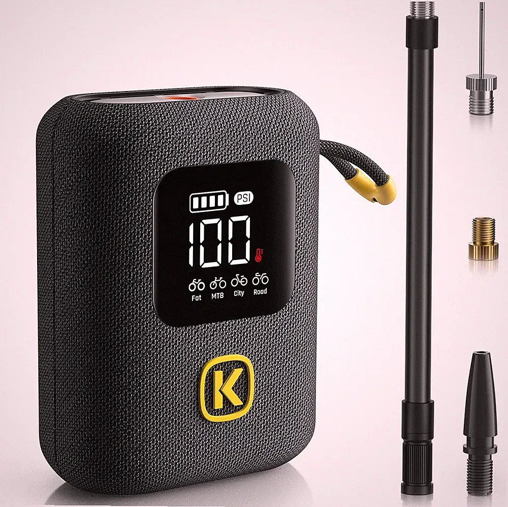 Fanttik X8 Ace Bike Pump 150PSI Fast Portable Tire Inflator, Cordless Rechargeab