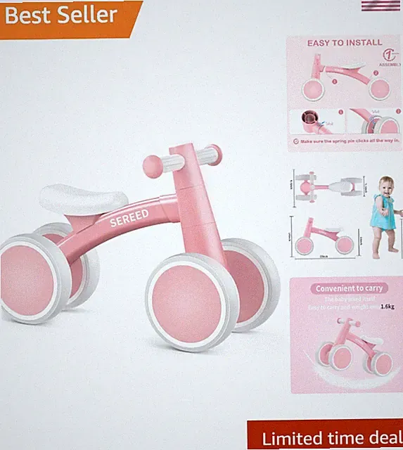 Lightweight Aluminum Baby Balance Bike for 12-24 - Safe Riding Adventure