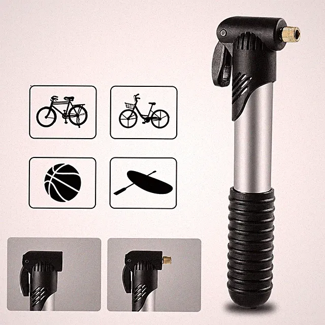 Mini Bike Pump Hand Air Pump Presta Schrader MTB Road Tire Inflator Pump