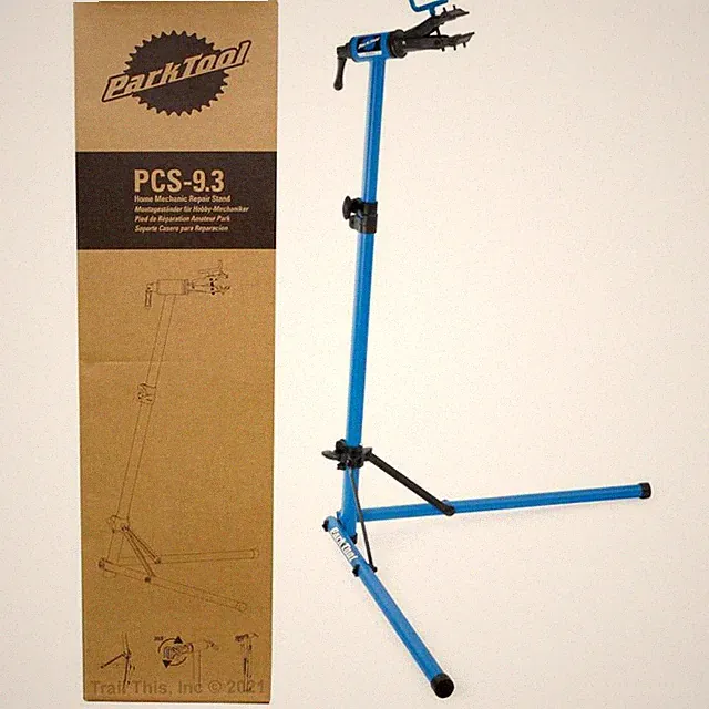 Park Tool PCS-9.3 Folding Deluxe Home Pro Mechanic Bicycle Repair Stand