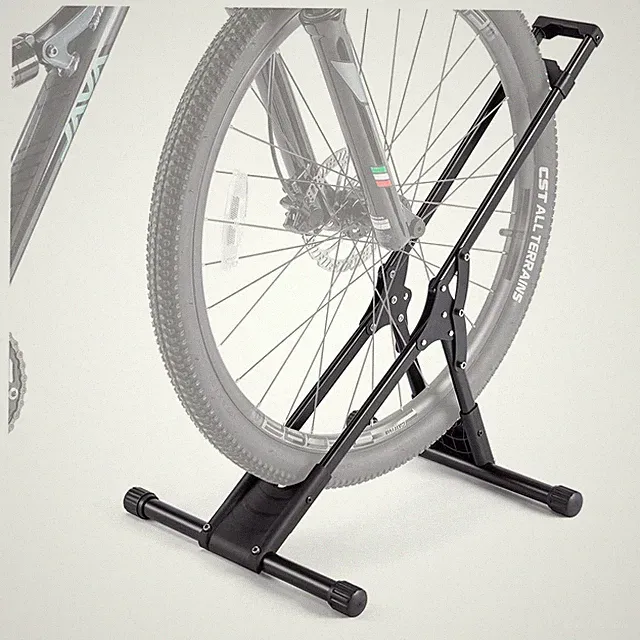 Portable Bike Floor Stand Rack for Garage Home Bike Storage Parking Rack