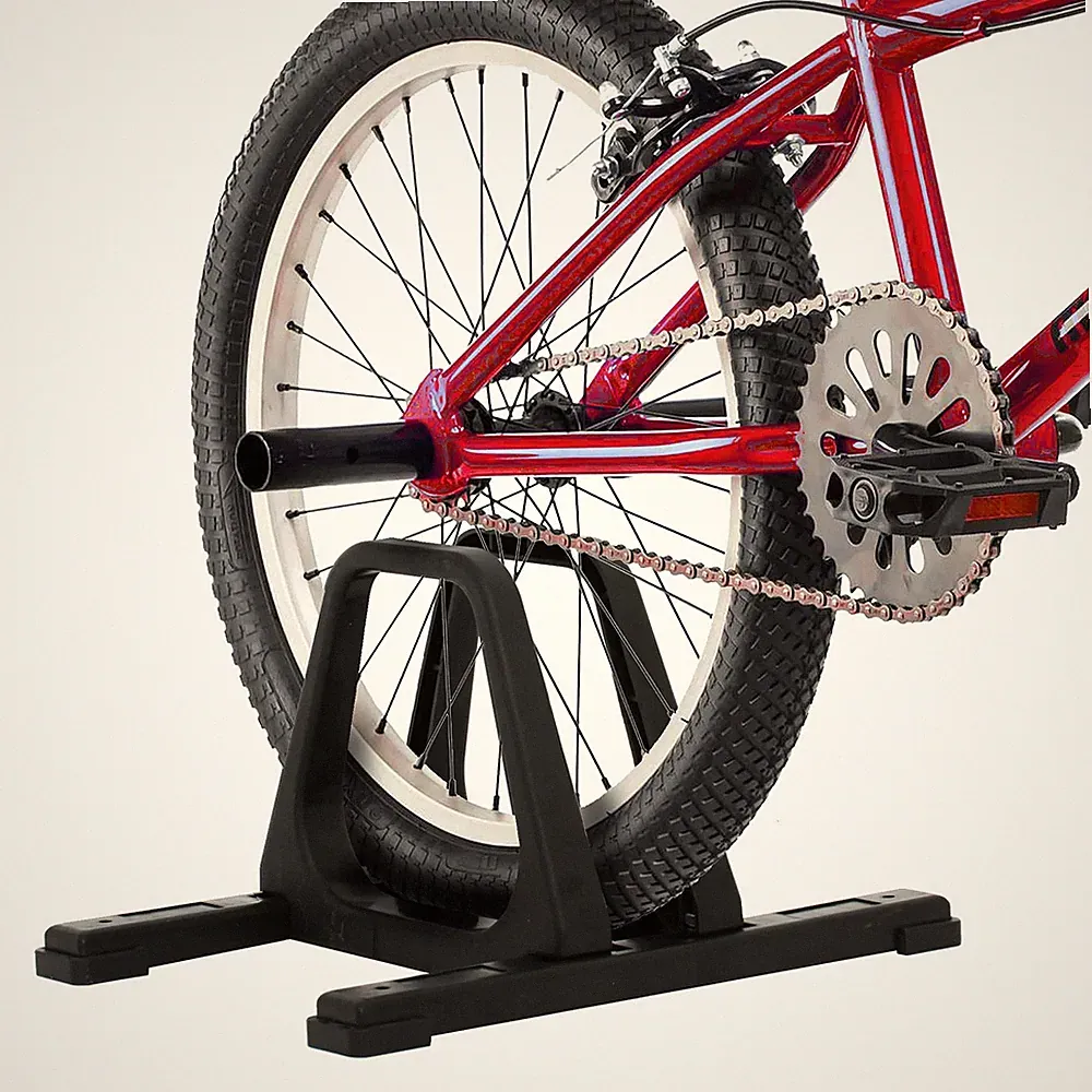 Portable Bike Stand for Small Bikes Lightweight Floor Rack for BMX Racing