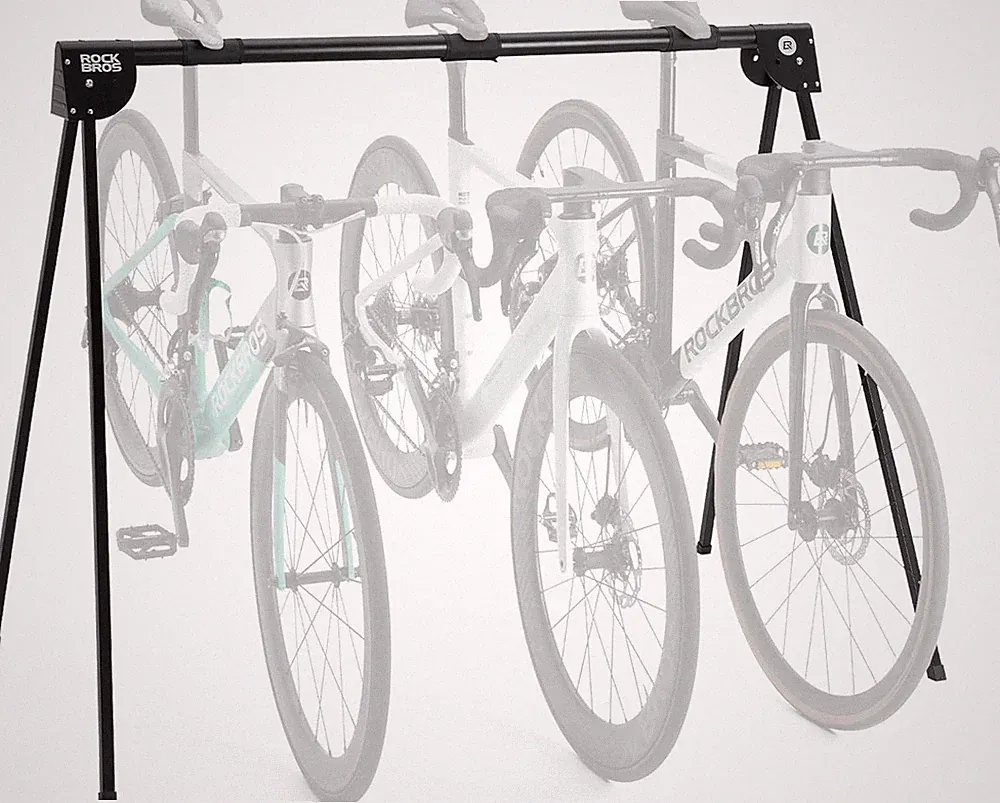 Portable Bike Stand Rack - Indoor/Outdoor Bicycle Storage for All Bikes