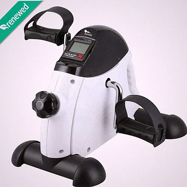 Portable Mini Exercise Bike Fitness Stepper Pedal Arm Leg Under Desk LCD Display
