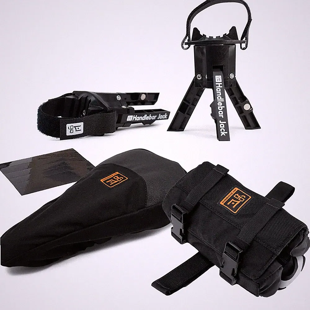 Portable Repair Stand V3 for eBikes, Complete Bundle with Tool Pack & Stickers