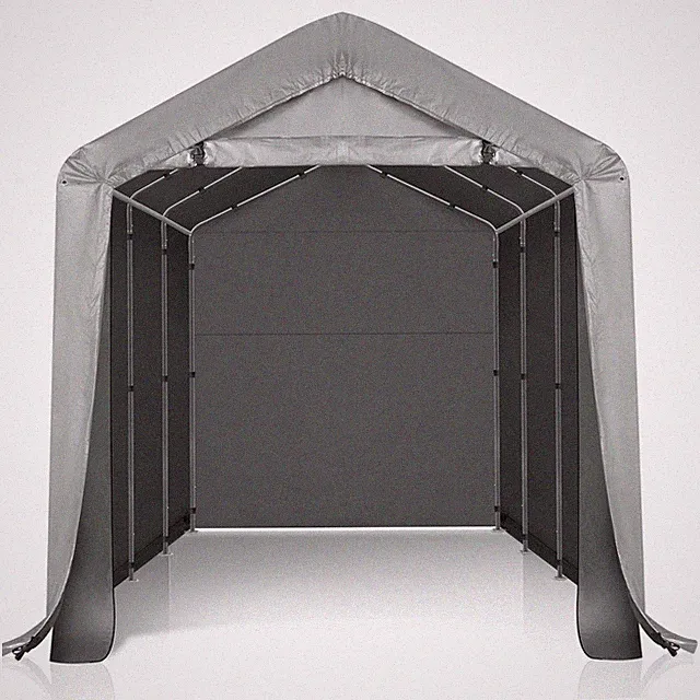 Portable Storage Shelter Garage Storage Shed 12 x 8ft for Motorcycle Bike