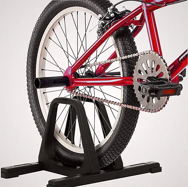 RAD Portable BMX Bike Stand – 20 Tire Floor Rack for Kids & Trick Bikes