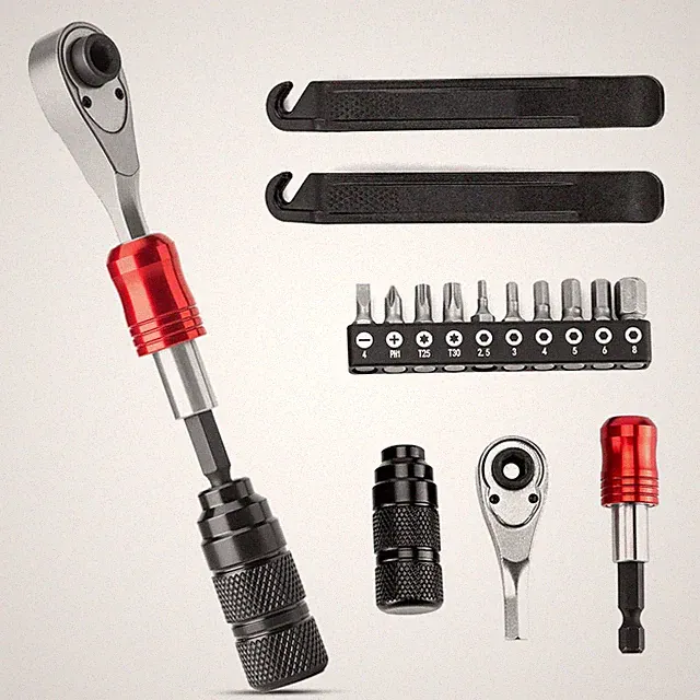 ROCKBROS Bike Repair Tool KitSet 72Tooth Ratchet Wrench Portable Switch Multiple