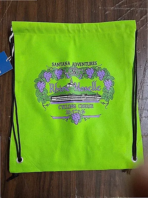 SANTANA Tandems / Adventures RHINE MOSELLE Cycling Tour Backpack 16" x 14" NEW
