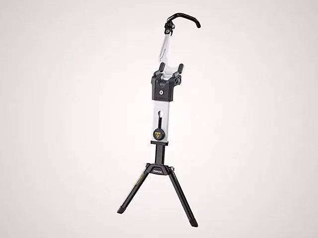 Topeak FlashStand Portable Bike Stand – Compact Foldable 19.7” x 8.9”, silver