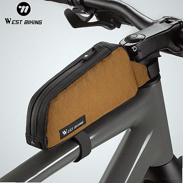 WEST BIKING Portable MTB Road Bike Top Tube Bag 1L Cycling Handlebar Bag